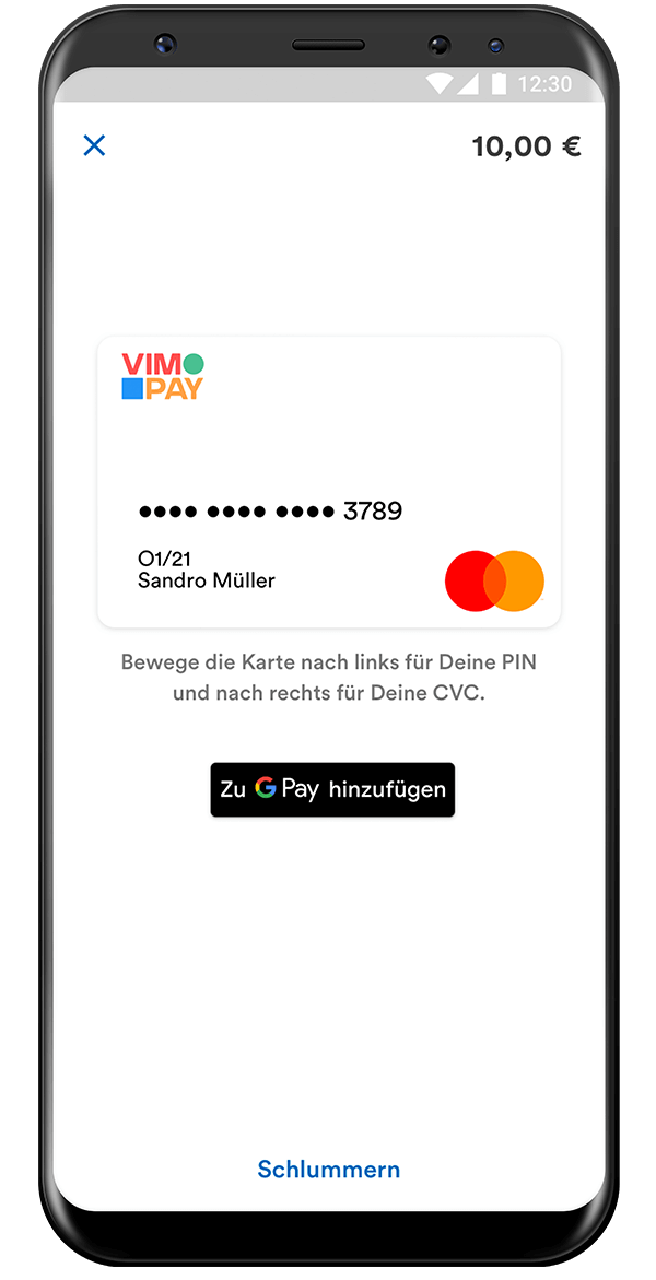 VIMpay Sparda Screen Kartenansicht Android